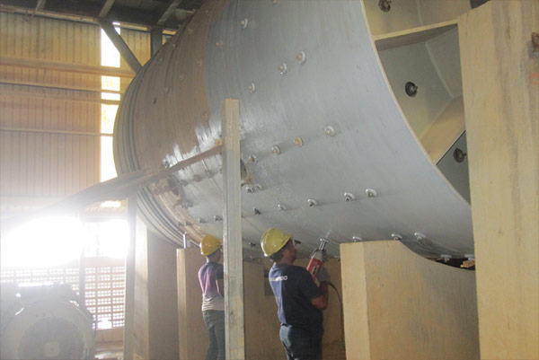 Ball Mill Indonesia Plastisindo - Installation